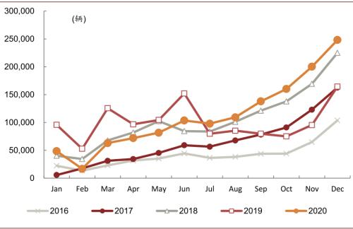 中金:新能源汽車2020先抑后揚;2021智能加速